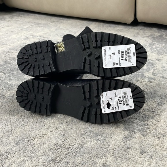 New Stuart Weitzman The City Boot Over the Knee Black Leather Sz 4 - Picture 5 of 13